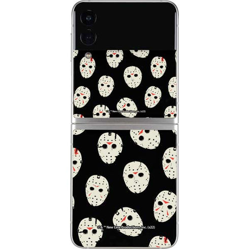 Warner Bros Friday the 13th Jason Voorhees Pattern Galaxy Z Flip3 5G Skin